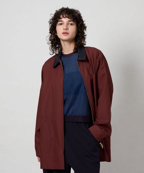6(ROKU)ロク JACKET ネイビー ジャケット 34 6（ロク）の「＜6(ROKU)＞DOUBLE NAVY JACKET/ジャケット