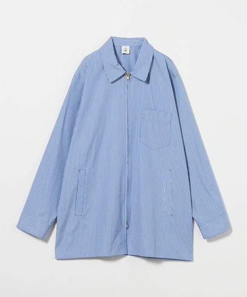 roku 6 ロク コットンショートジャケット 6（ロク）の「＜6(ROKU)＞RAYON COTTON SHORT SLEEVE JACKET