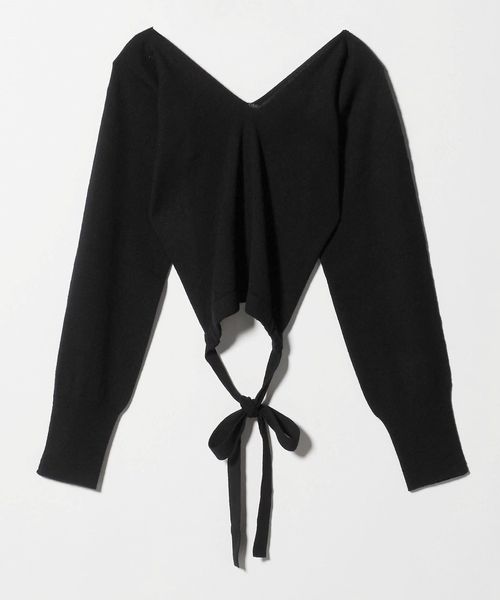 トップス PERVERZE Multiple Knit / Black PERVERZE＞MULTIPLE KNIT SLEEVE/ニット
