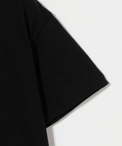 ＜6(ROKU)＞ネック コード Tシャツ　ホワイト 6(ROKU)＞ネック コード Tシャツ（Tシャツ/カットソー）｜6