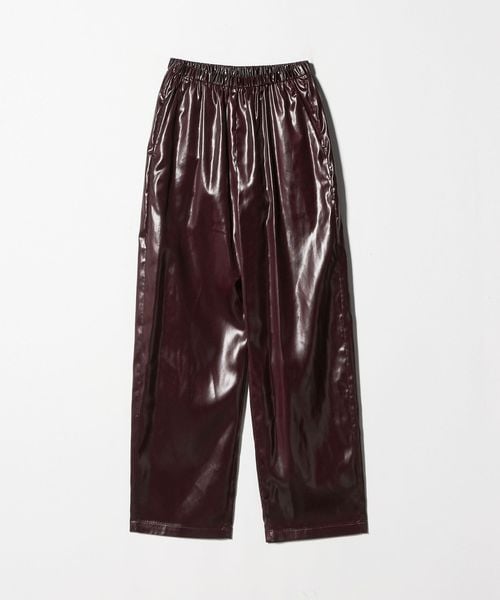 ＜6(ROKU)＞ポリエステル サテン パンツ 24SS 6（ロク）の「＜6(ROKU)＞ポリエステル サテン パンツ（その他