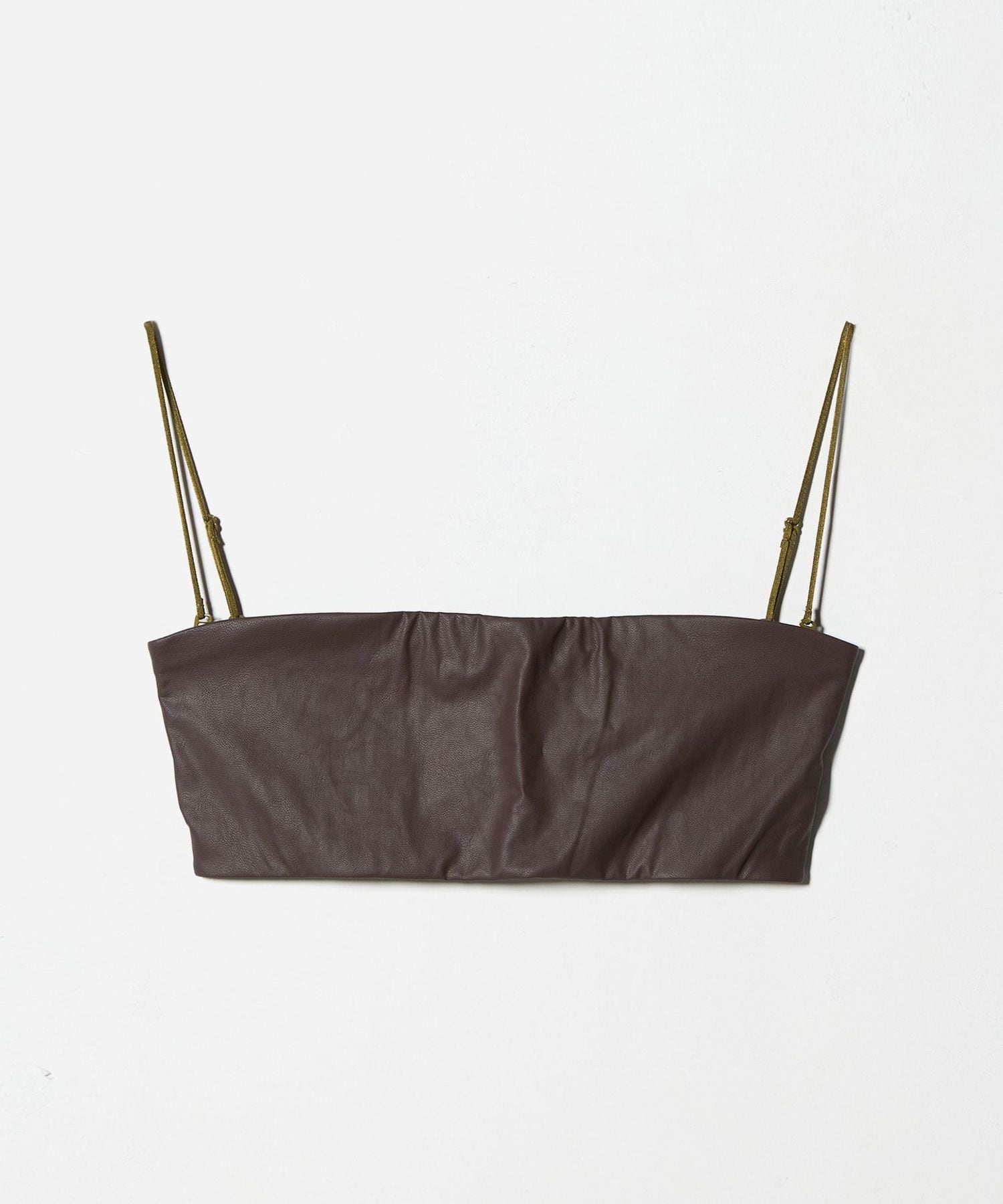 ＜OVERNEATH × 6＞BRA 033 LEATHERLIKE/ブラレット OVERNEATH × 6＞BRA 033 LEATHERLIKE/ブラレット