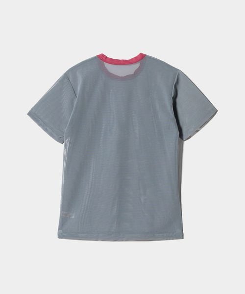 別注】＜OVERNEATH for 6＞NET RINGER TEE059/カットソー