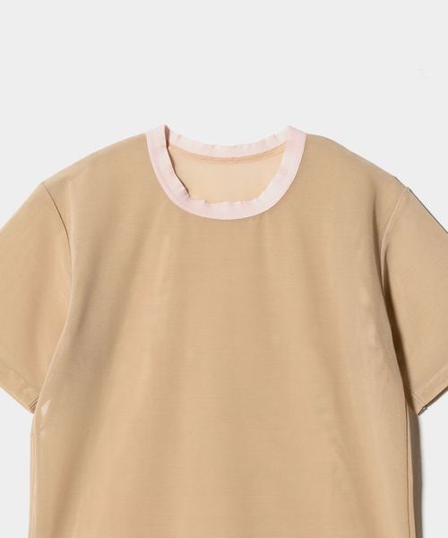 別注】＜OVERNEATH for 6＞NET RINGER TEE059/カットソー