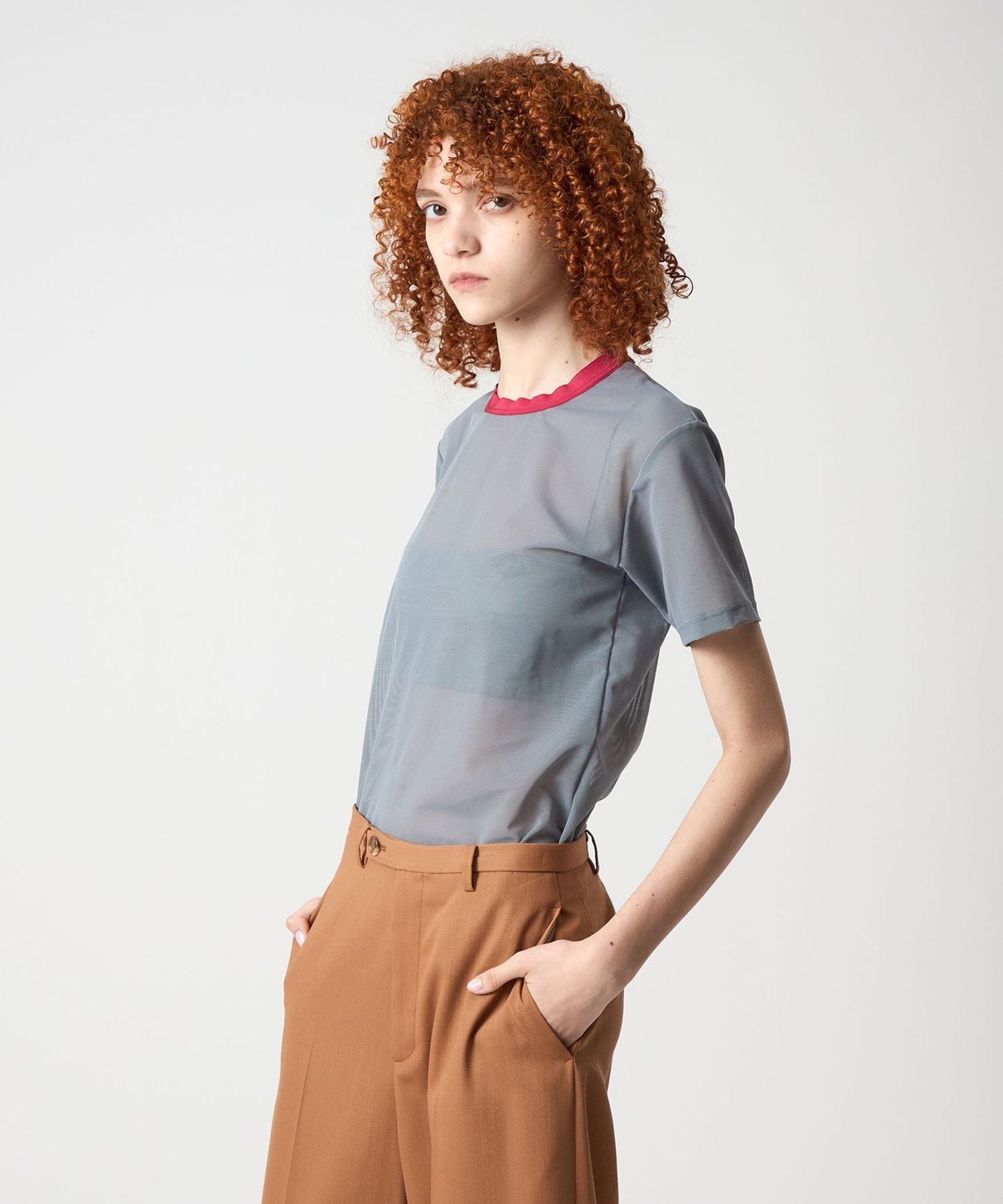 roku 6 :: 完売 OVERNEATH NET RINGER TEE059 OVERNEATH＞NET RINGER TEE059/カットソー