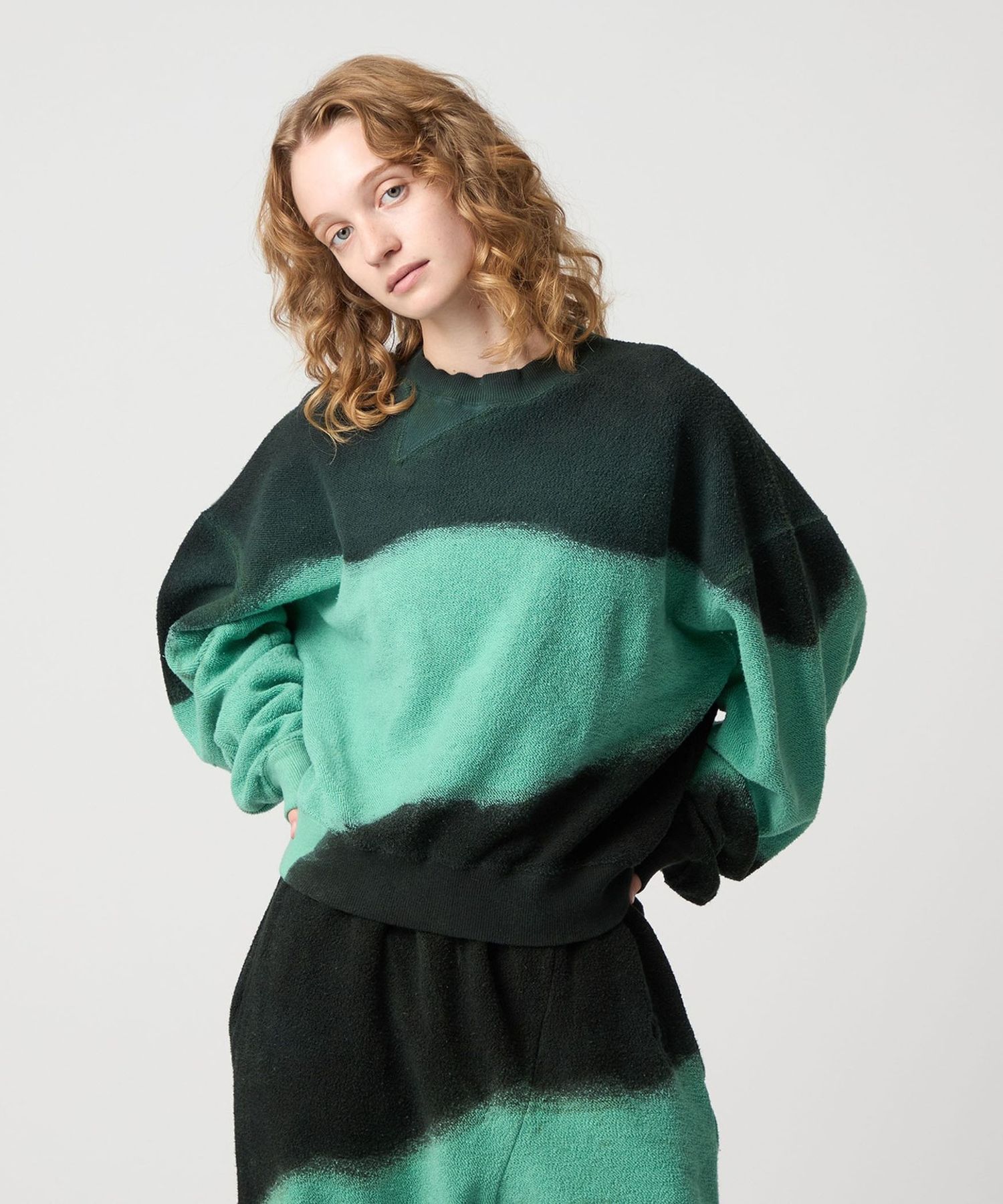 別注】＜NOMARHYTHM TEXTILE for 6＞DYE SWEAT PULLOVER/スウェット