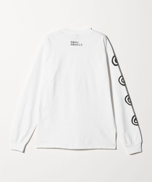 roku ロンT story mfg 6(ROKU)＞ROKURONICLE ロングスリーブTシャツ