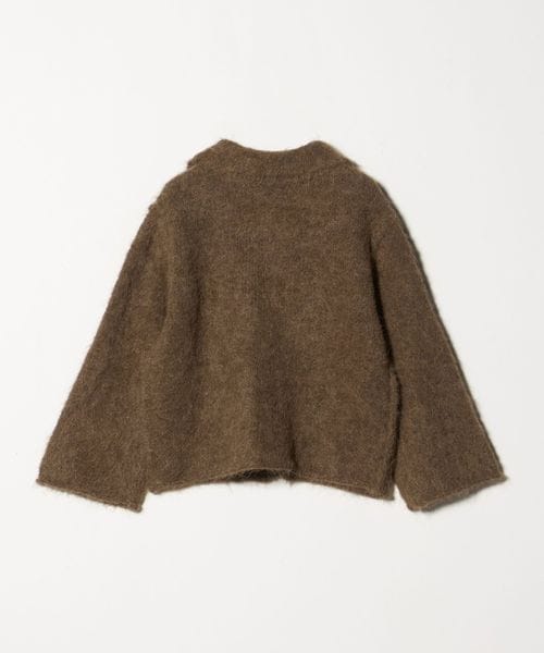 PERVERZE＞ FLUFFY KNIT CARDIGAN/カーディガン
