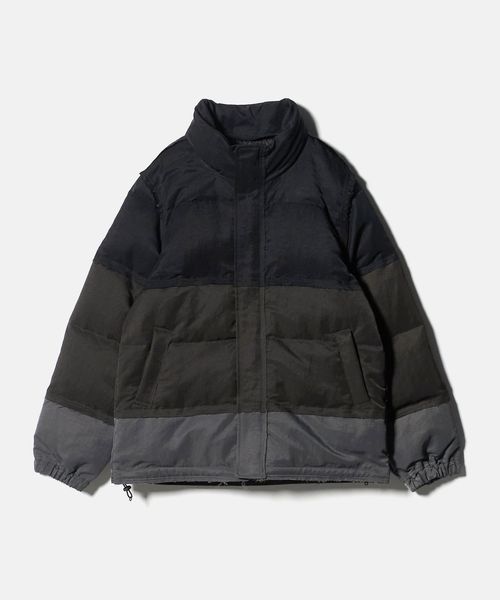 PERVERZE/＜PERVERZE＞STEP DOWN JACKET BLACK/ジャケット/ダウンジャケット / ダウンベスト