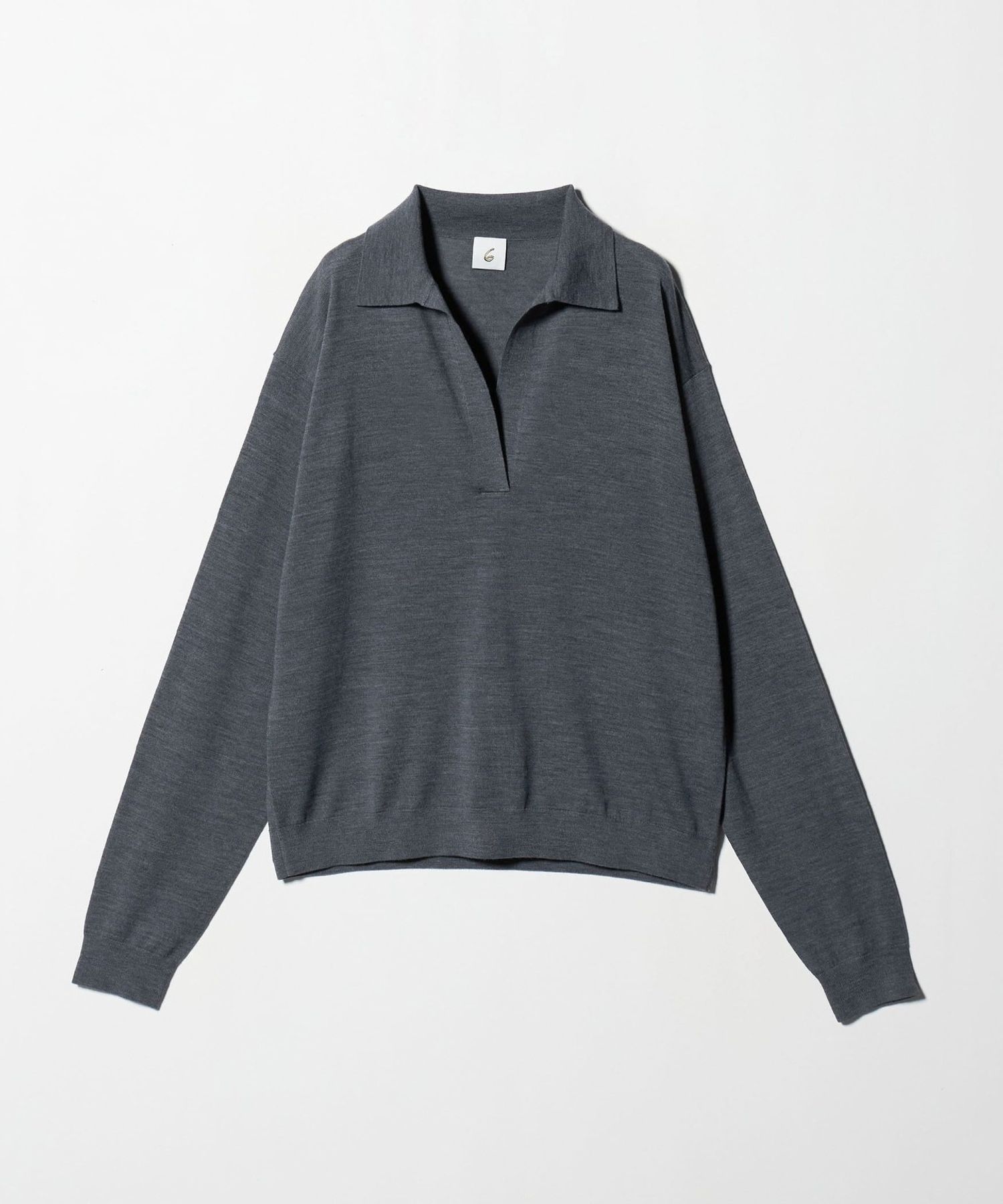 【値下げ可能/完売品】6(ROKU) ロク　ローゲージ ノースリーブ ニット 6（ロク）の「＜6(ROKU)＞SUKE LOCK NO SLEEVE PULLOVER/ニット