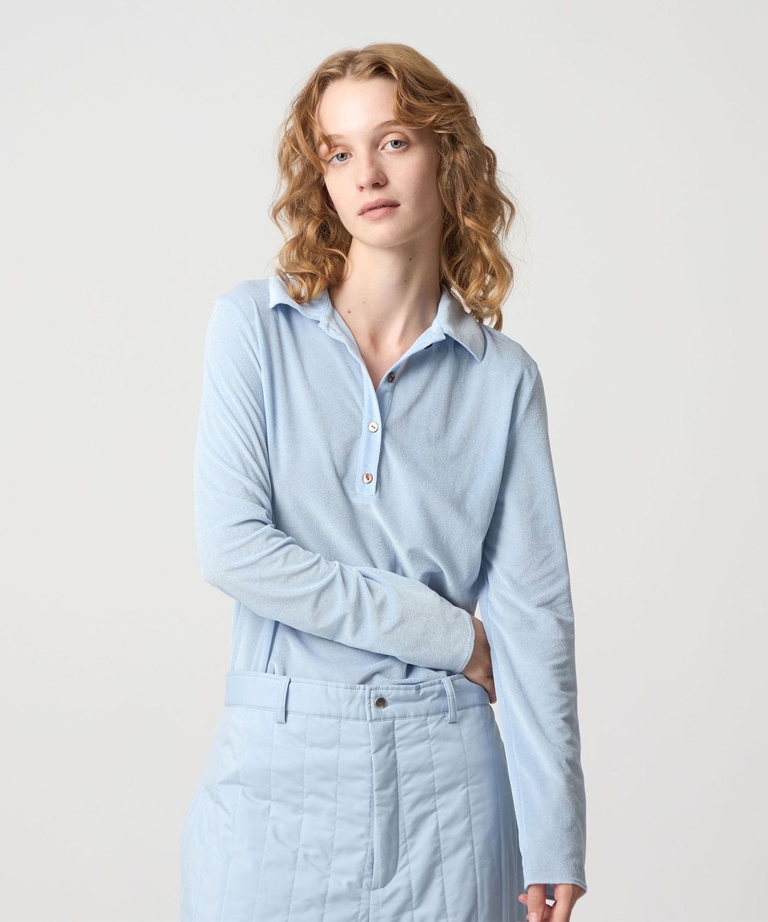 6 ROKU ロクSHEER LONG SLEEVE カットソー シアー 6 ROKU 19AW シアー