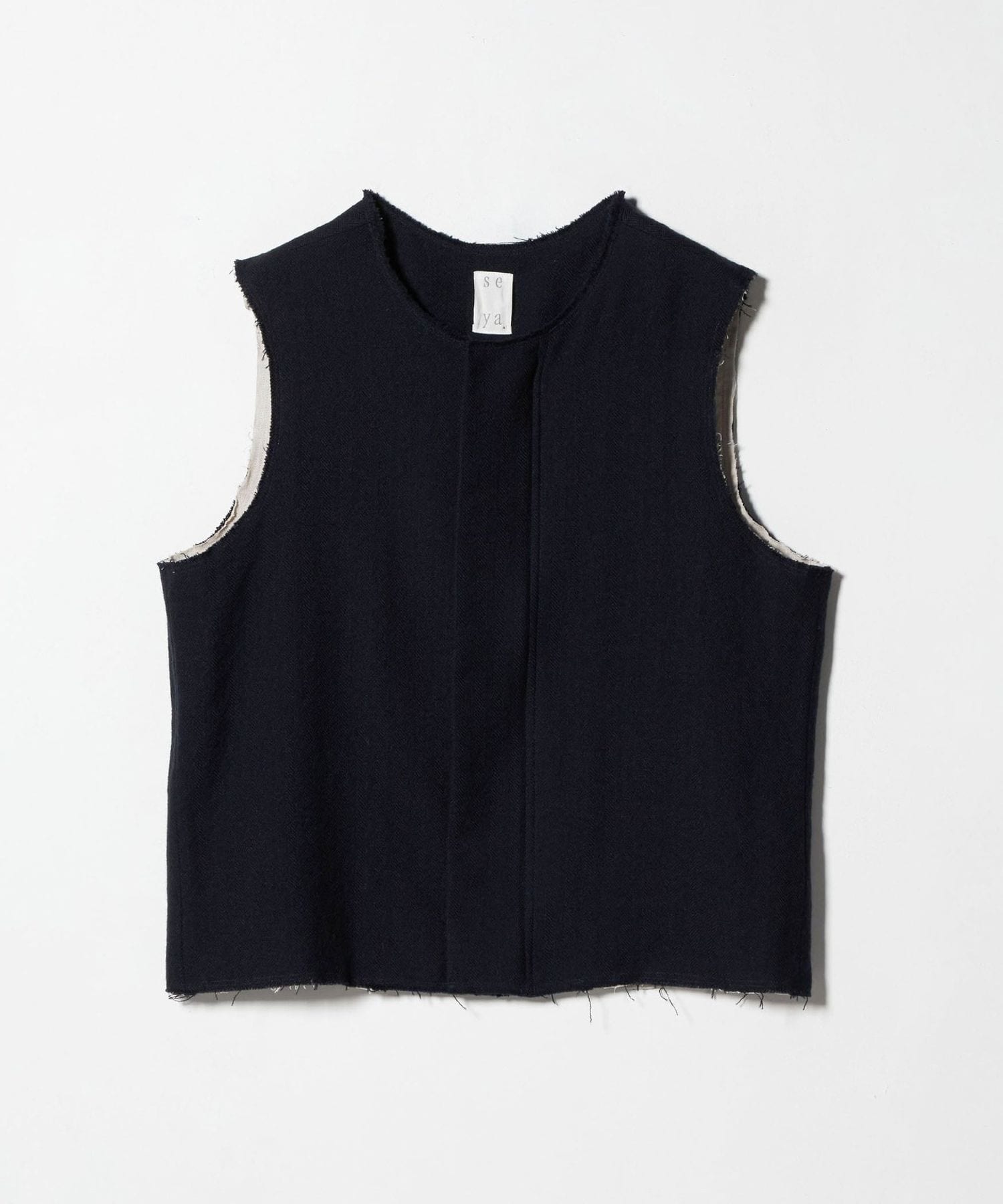 seya.＞RAYMOND HERRINGBONE VEST/ベスト