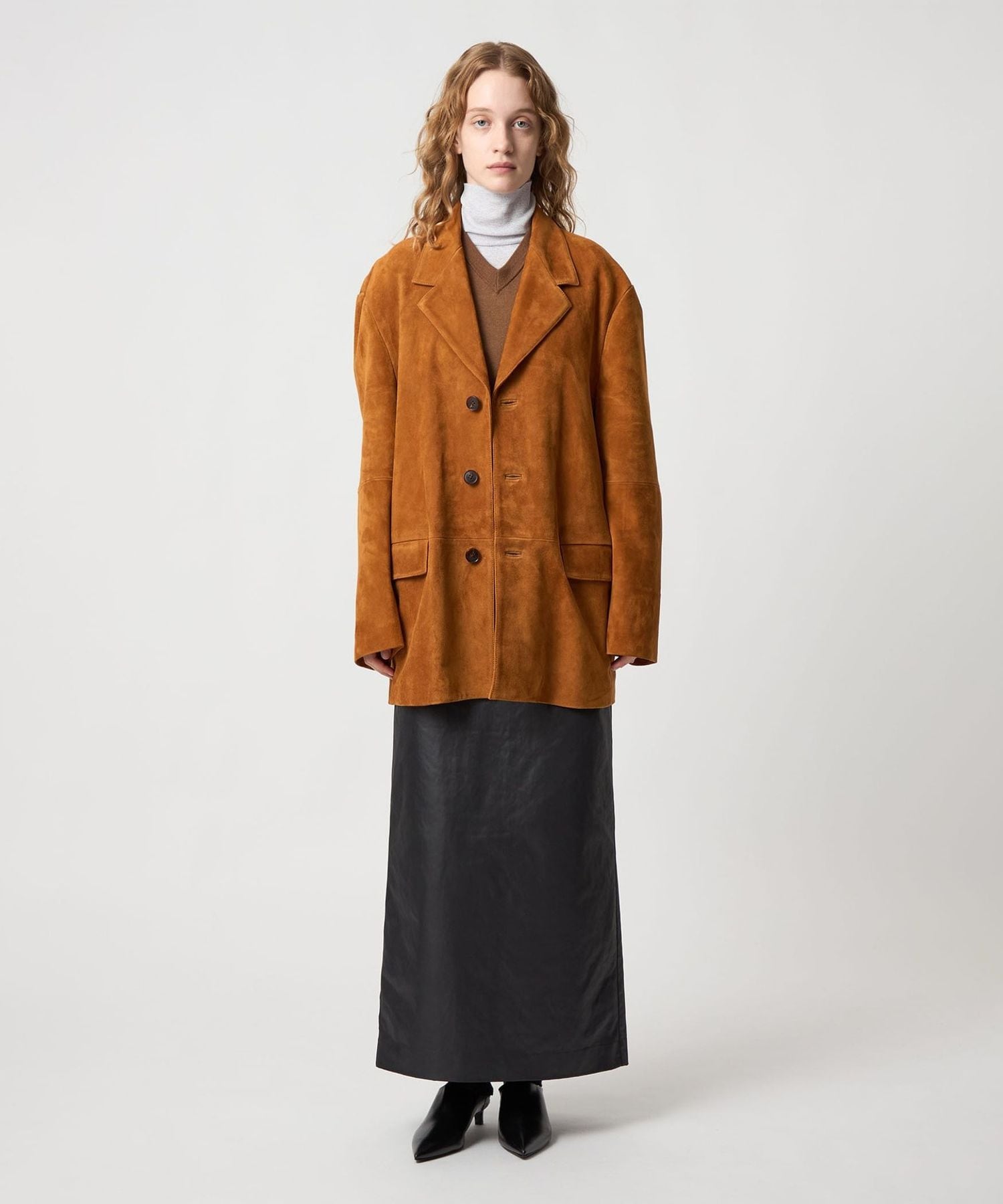 6(ROKU)＞スエード ジャケット