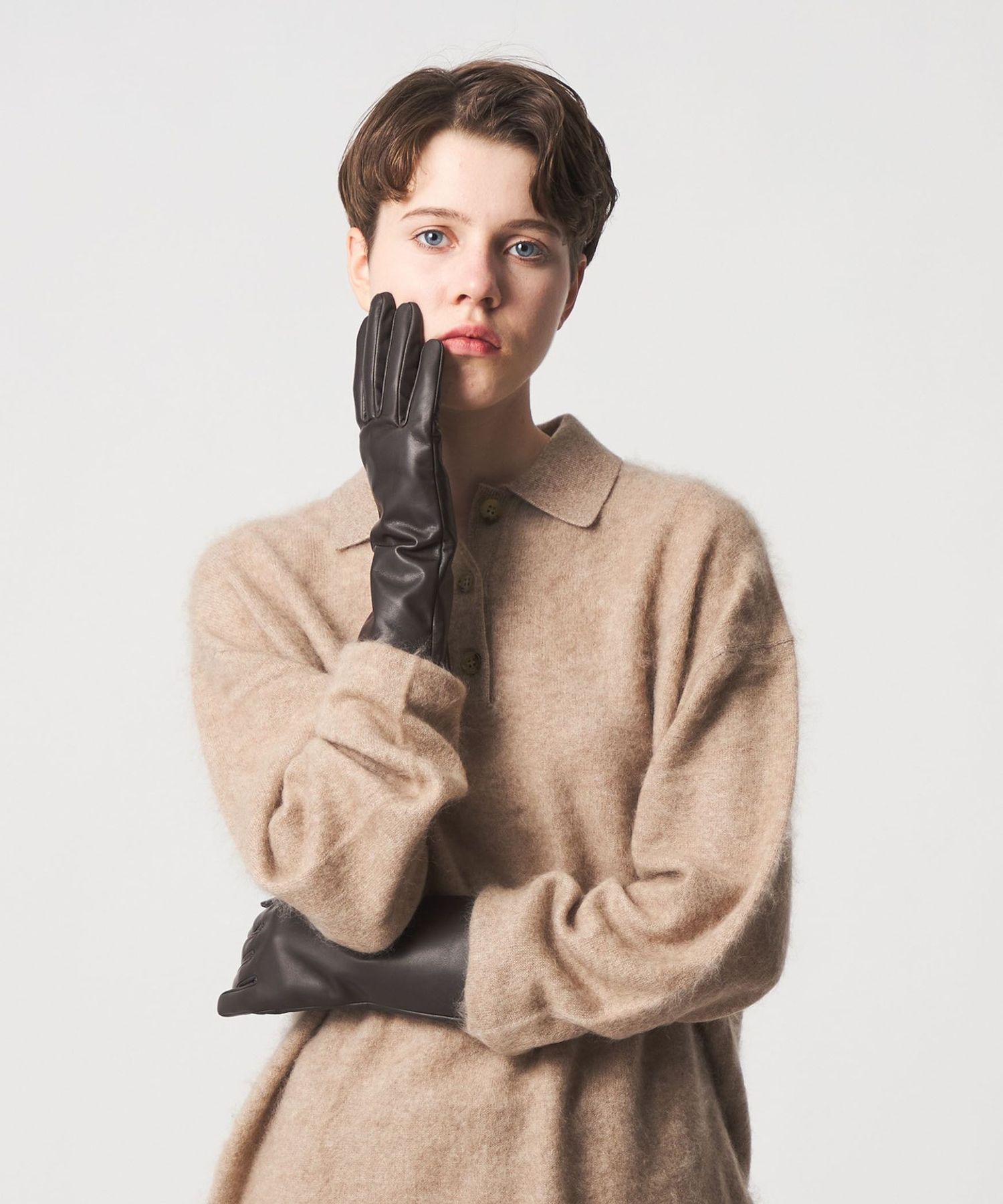 6(ROKU)＞レザーグローブ