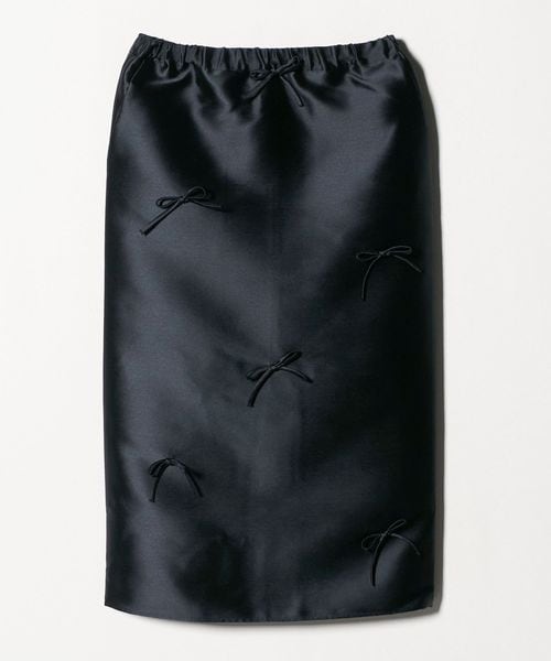 ELEPH/＜ELEPH＞SIMPLE BOW SKIRT/スカート/ミモレ / ロング