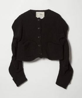 6(ROKU)/＜pillings＞CARDIGAN WITH UNSTABLE SLEEVES/カーディガン/カーディガン / ボレロ