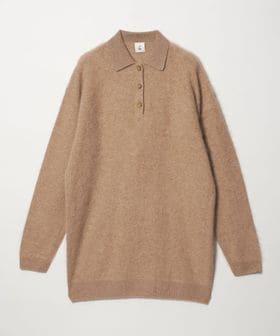6(ROKU)/＜6(ROKU)＞カシミヤ ポロニット チュニック/ニット / セーター