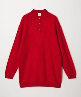 6(ROKU)/＜6(ROKU)＞カシミヤ ポロニット チュニック/ニット / セーター