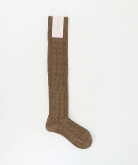 babaco/＜babaco＞CABLE KNEE HIGH SOCKS/ソックス/ソックス / 靴下