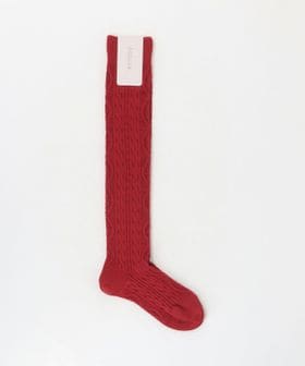 babaco/＜babaco＞CABLE KNEE HIGH SOCKS/ソックス/ソックス / 靴下