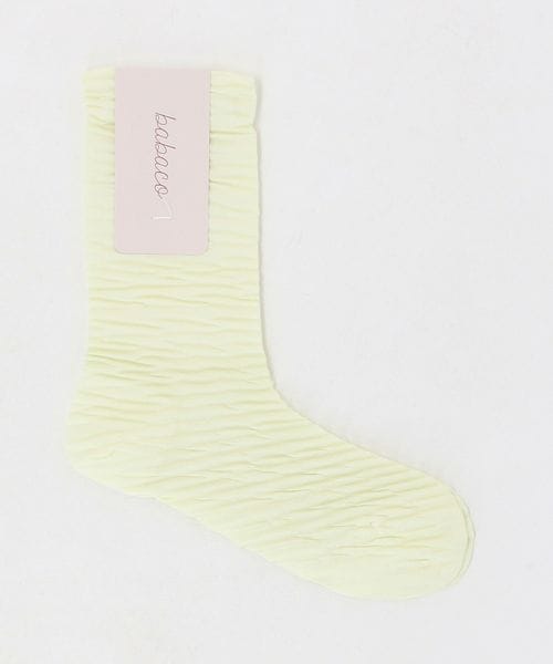 6(ROKU)/＜babaco＞CRUSHED SOCKS/ソックス/ソックス / 靴下