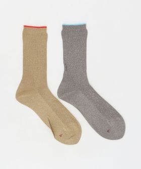 babaco/＜babaco＞2 PAIRS OF WORDS/ ソックス/ソックス / 靴下