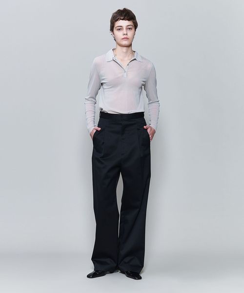 ROKU リネンナイロンプルオーバー BEAUTY&YOUTH UNITED ARROWS｜<6(ROKU)>ナイロン チュール