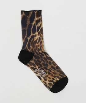 ROSTER SOX/＜ROSTER SOX＞LEOPARD PRINT SOCKS/ソックス/ソックス / 靴下