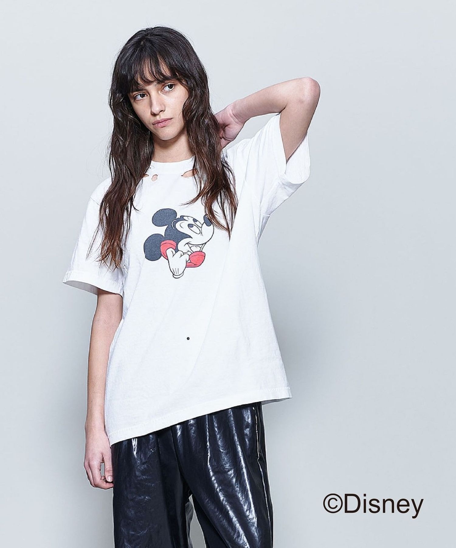 6 ミッキーTシャツ maxsix - 【MAXSIX3Dシリーズ】 SUNGLASS / MICKEY / アートT