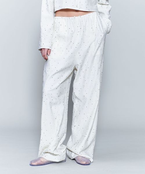 roku 6 ビーズパンツ 6(ROKU)＞ビーズ パンツ