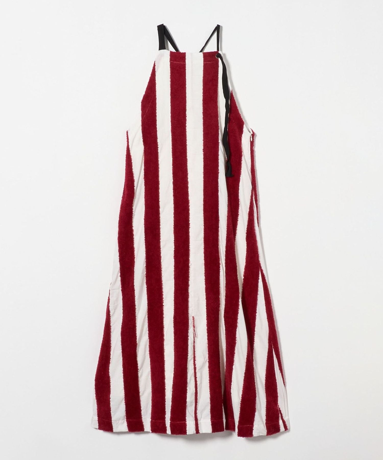 pelleq>THINK PILE STRIPE DRESS/ワンピース
