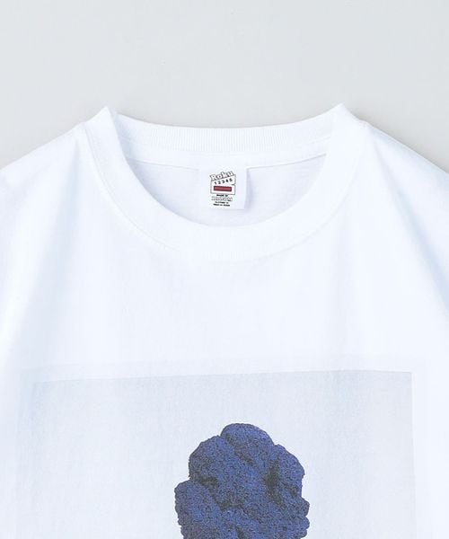 roku6 YVES KLEIN Tシャツ　L 6(ROKU) tシャツ 「6(ROKU)」YVES KLEIN Tシャツ レディース