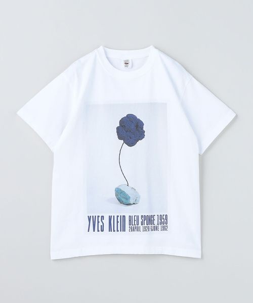 roku6 YVES KLEIN Tシャツ　L 6(ROKU)＞YVES KLEIN Tシャツ