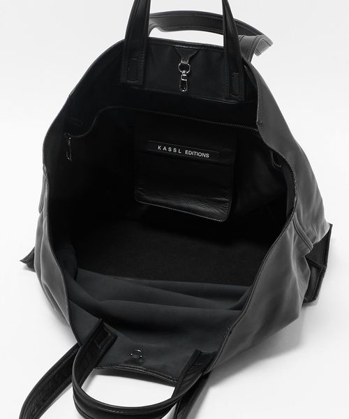 KASSL EDITIONS＞TOTE LEATHER/バッグ