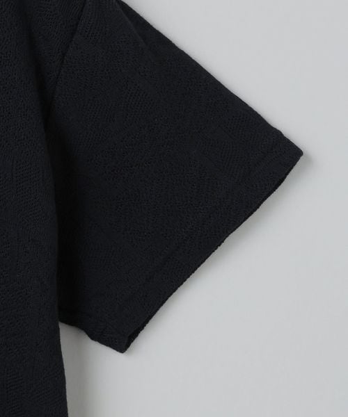 ＜6(ROKU)＞コットンポリエステル メッシュ Tシャツ 白 BEAUTY&YOUTH UNITED ARROWS｜<6(ROKU)>コットンポリエステル