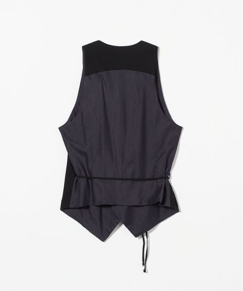 seya.＞KOHECHI VEST BLACK/ベスト