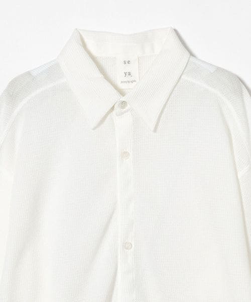 seya. MESH SHIRT - Bechics official online store