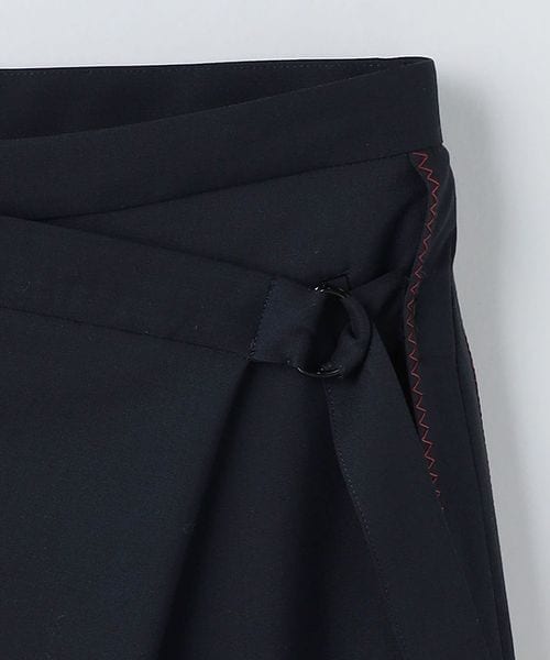 ❲専用❳ロク ROKU レッドステッチネイビーパンツ 6(ROKU)＞レッド ステッチ ネイビー パンツ