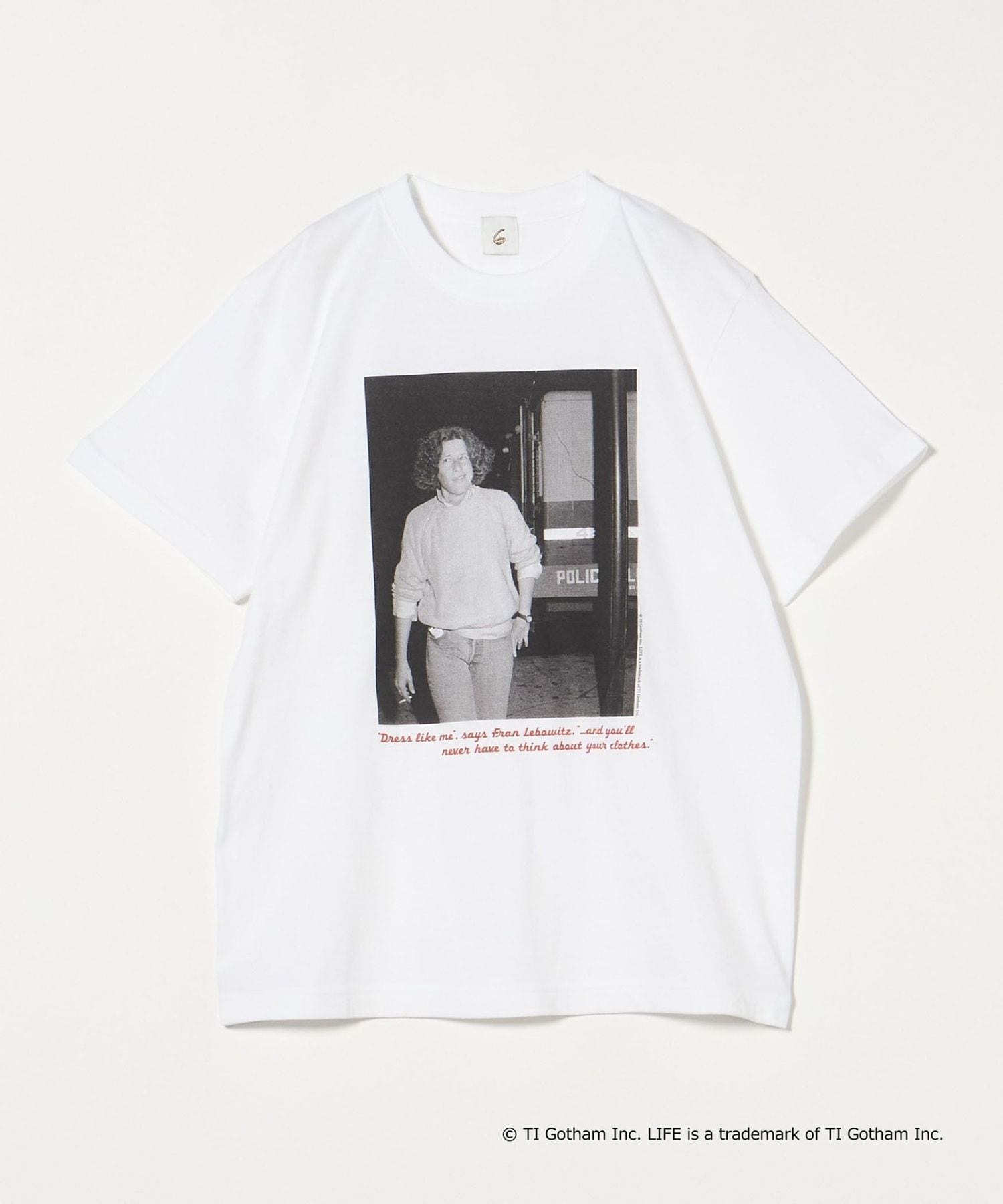 6(ROKU)＞LIFE PICTURE COLLECTION 25SS Tシャツ