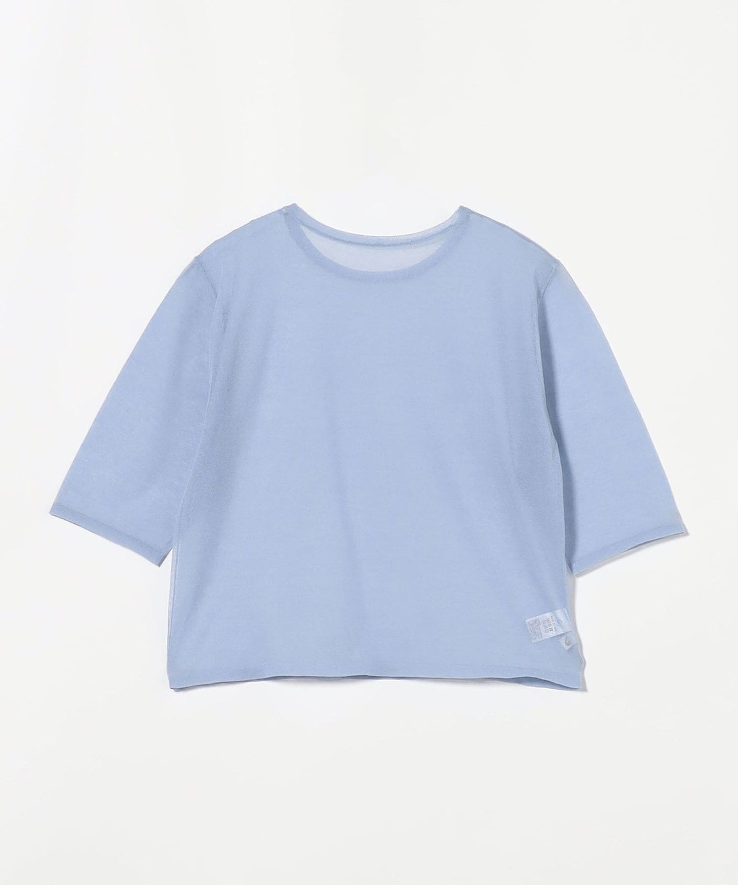 ６(ROKU) コットン ナイロン ボーダー ポロニット BEAUTY&YOUTH UNITED ARROWS｜<6(ROKU)>コットン ナイロン