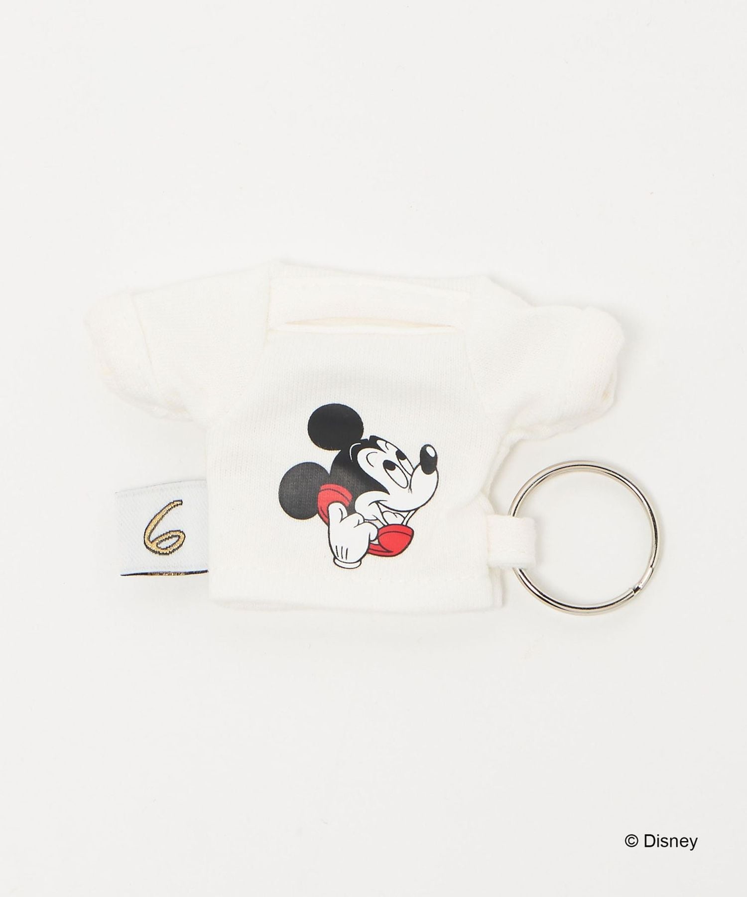 6(ROKU)＞MICKEY/TEE キーホルダー