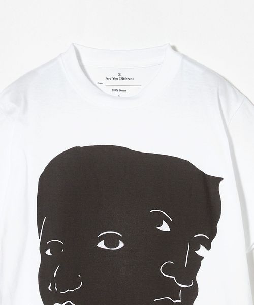 【利益還元祭】開催中！今年最後の大セール 別注】＜Are You Different×6＞TWO PEOPLE TEE/Tシャツ トップス
