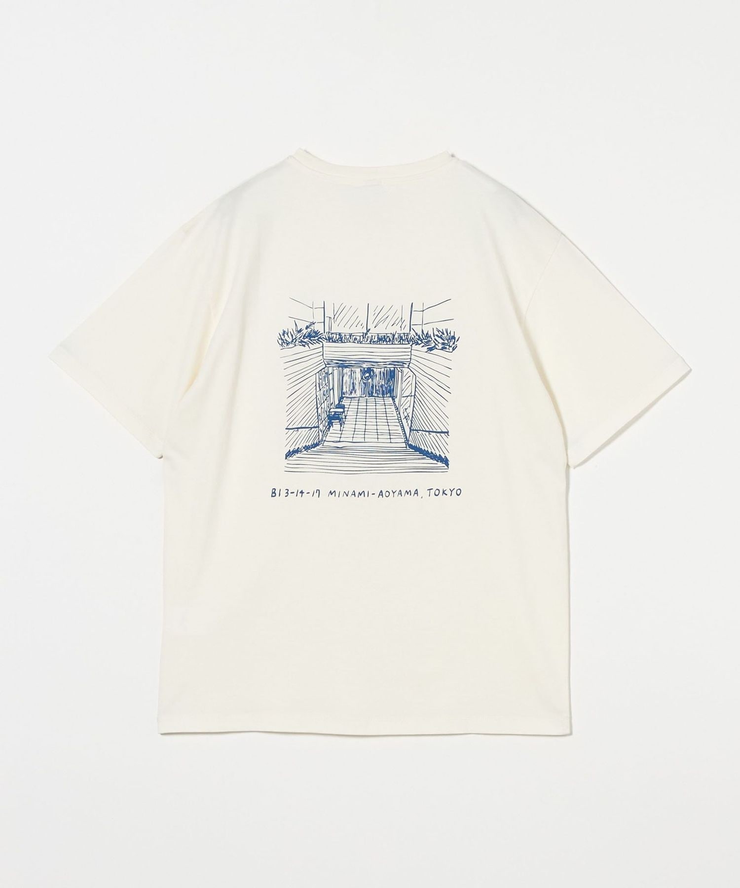 【新品未使用】INSCRIRE×6(ROKU) 別注　Tシャツ 6(ROKU)＞コットンカシミヤ ベーシック 25SS Tシャツ
