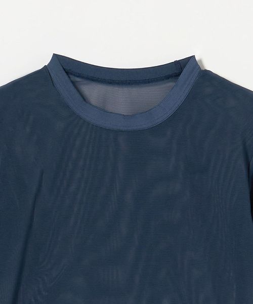 roku 6 :: 完売 OVERNEATH NET RINGER TEE059 6(ROKU)＞スケ ショートスリーブ シャツ