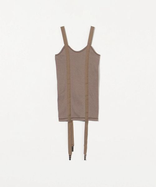 OVERNEATH＞GARTER TANK072/タンクトップ