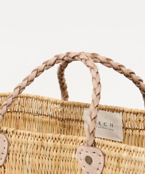 ユナイテッドアローズ　カゴバッグ KECH LeS ESSENTIELS KECH LeS ESSENTIELS＞RIBBON HANDLE BOX BAG/バッグ
