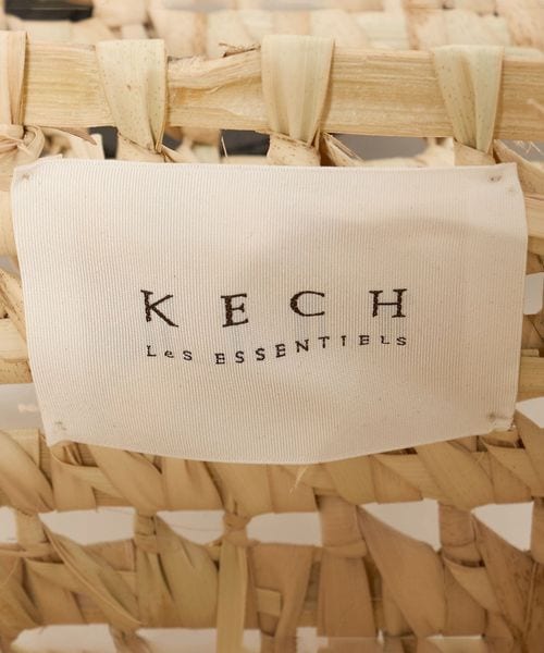 6ロク KECH カゴバッグ RIBBON HANDLE BOX BAG KECH LeS ESSENTIELS＞RIBBON HANDLE BOX BAG/バッグ