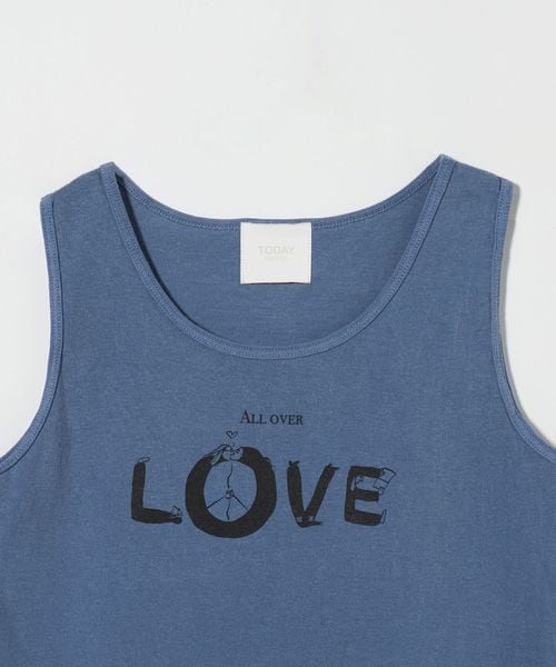 【新品、限定品】BEST of the Tank-top TODAY edition＞LOVE TANK TOP/タンクトップ