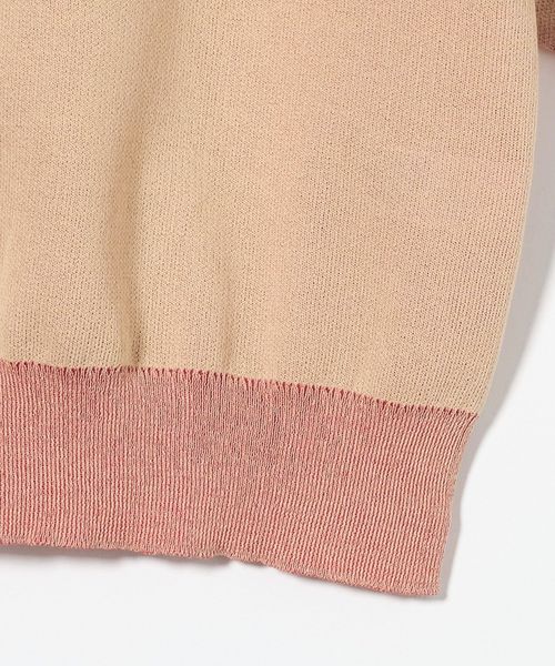 6(ROKU)カラーポイント ポロニット BEAUTY&YOUTH UNITED ARROWS｜<6(ROKU)>カラーポイント