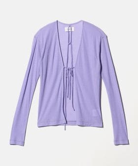 Ernie Palo/【別注】＜Ernie Palo for 6＞TIE CARDIGAN/カーディガン/カーディガン / ボレロ